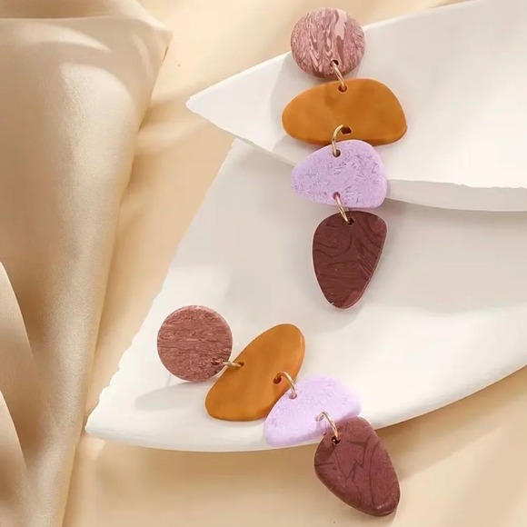 Autumn Dangle Earrings - Picture 2 of 3